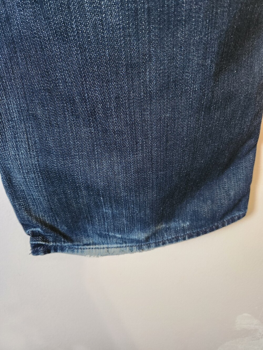 7 For All Mankind "A" Pocket Men's Jeans Sz 38 Made in USA Distressed Bootcut - Picture 6 of 14